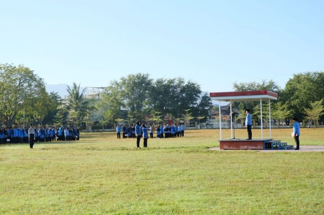 Suasana Apel Koordinasi Pemda Kabupaten Dompu di Bulan Januari tahun 2023.