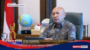 Mentri Koperasi dan UKM Tete Masduki